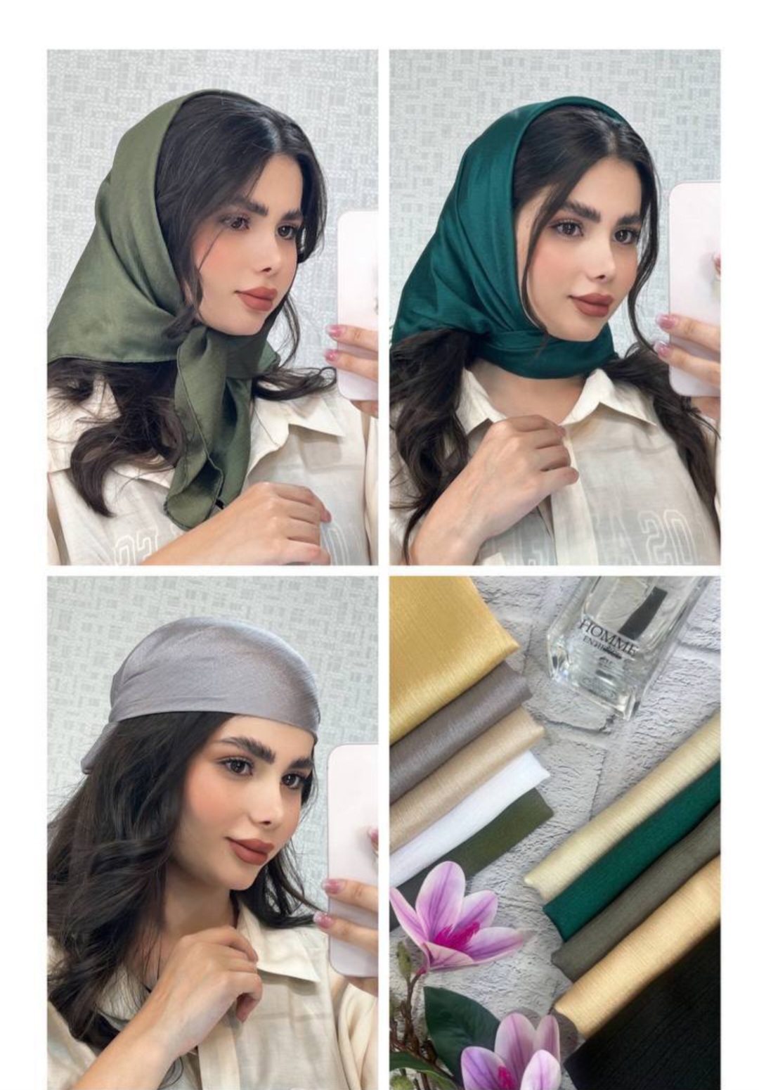مینی اسکارف کریستال